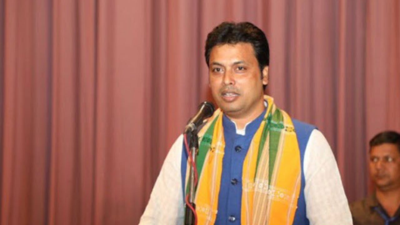 Tripura CM: Biplab Kumar Deb in Hindi - विप्लव कुमार ...